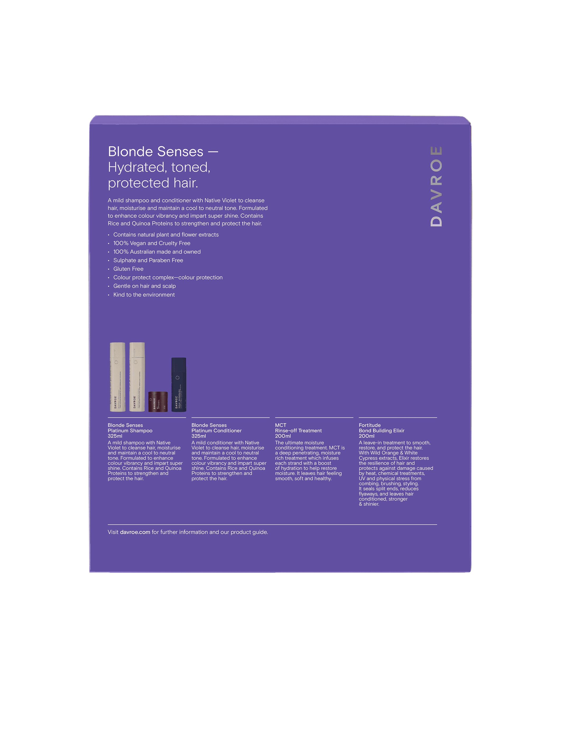 Davroe Blonde Senses Quad Pack - Image 5